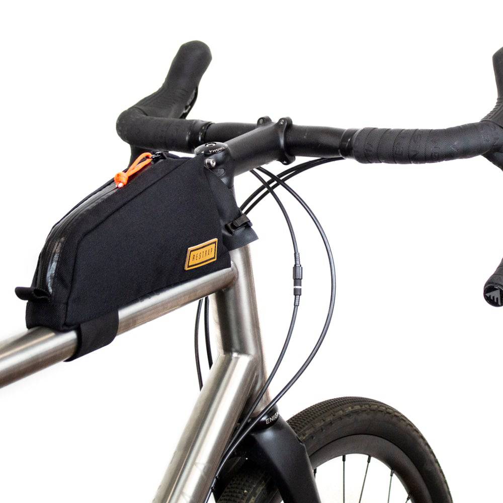 Restrap Top Tube Bags - Black | RS-TTP-STD-BLK - Cycling Boutique