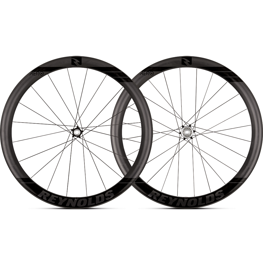 Reynolds Carbon Wheelset | Aero 46 Carbon Disc Wheelset W/ Black Label - Cycling Boutique