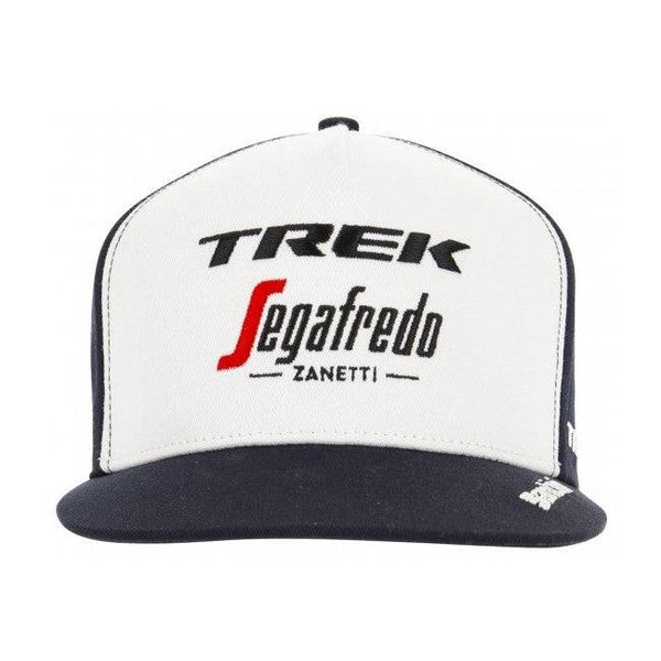 Santini Trek Segafredo Trucker Cap-Nautica Blue - Cycling Boutique