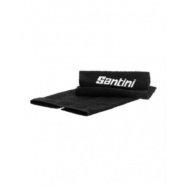 Santini Forza Indoor Cycling Towel-Black - Cycling Boutique