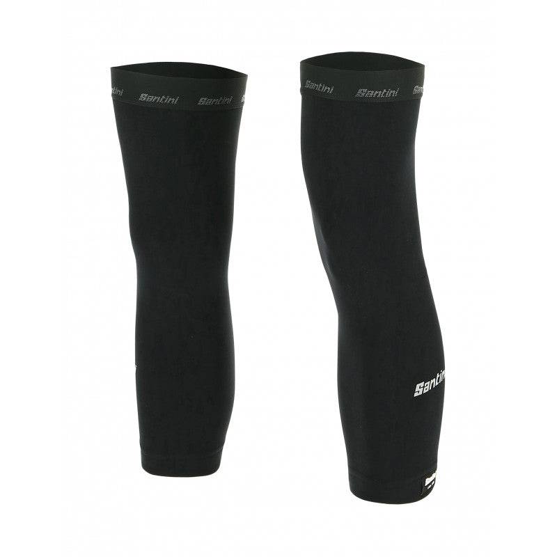 Santini Totum Knee Warmers-Black - Cycling Boutique