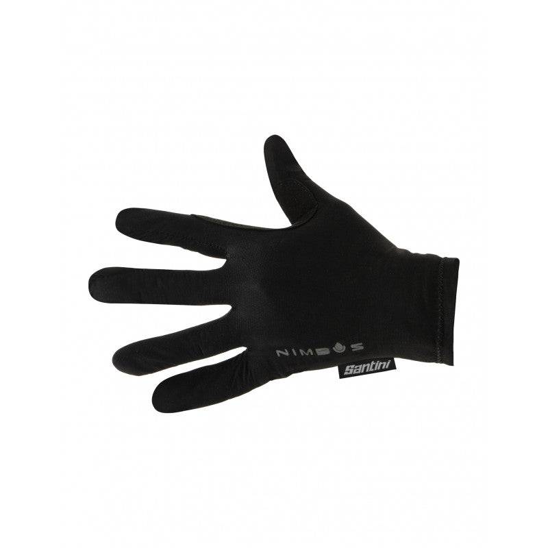 Santini Guard Nimbus Rain Full Gloves-Black - Cycling Boutique