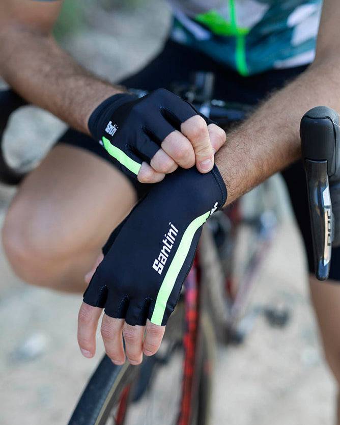 Santini Gloves | IRONMAN - High Viz Edition