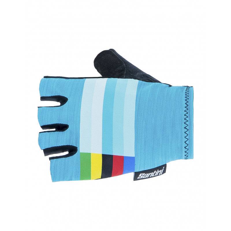 Santini Gloves | WORLD - Official UCI Rainbow Edition - Cycling Boutique