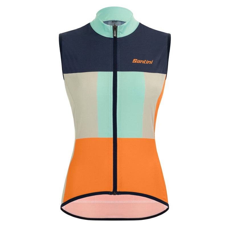 Santini Women's Jacket | Terranova Gravel Wind Vest - Cycling Boutique