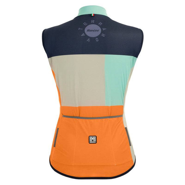 Santini Women's Jacket | Terranova Gravel Wind Vest - Cycling Boutique