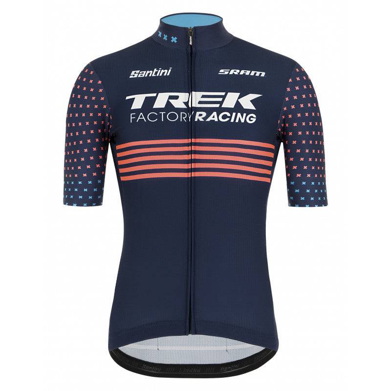 Santini Men's Half Sleeves | Trek Factory Racing CX Jersey - Cycling Boutique