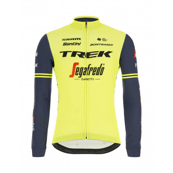 Santini Men's Trek-Segafredo Fan Line Long Sleeve Jersey - Cycling Boutique