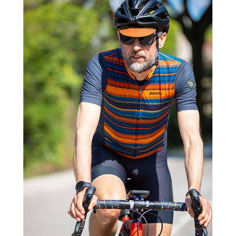 Santini Gravel Bike Santini Bike Clothing Santini Men's Half