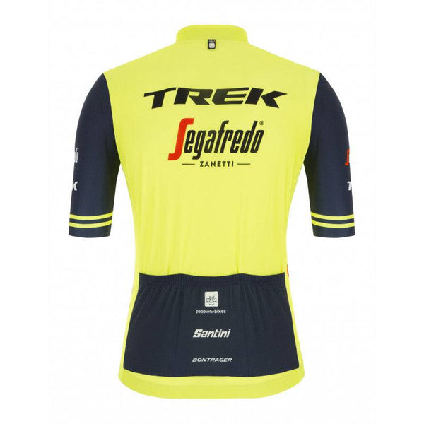 Santini Men's Half Sleeves | Trek-Segafredo Fan Line Jersey - Cycling Boutique