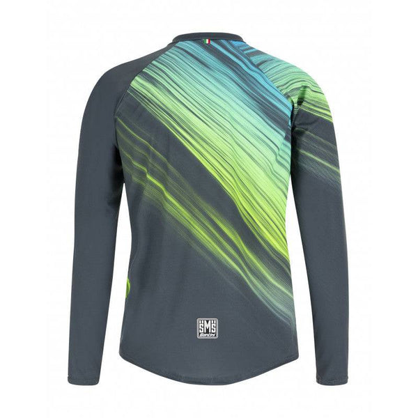 Santini Men's MTB Jersey |  Sasso Thermal Long Sleeve Jersey - Cycling Boutique