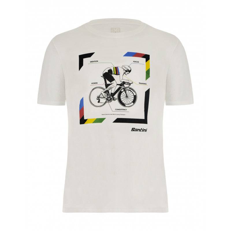 Santini UCI Official Road T-Shirt - Cycling Boutique