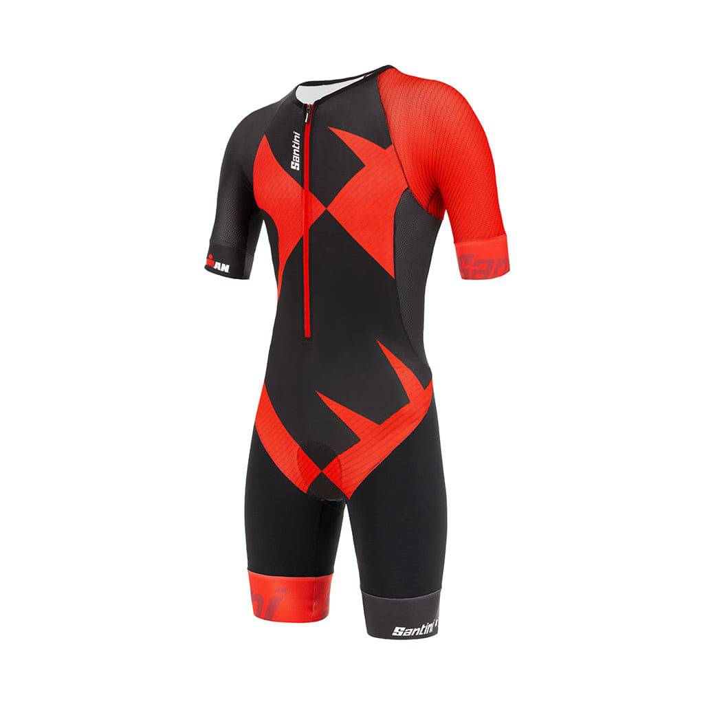 Santini Men's TriSuit Cupio Ironman Trisuit (Short Sleeve) Cycling Boutique