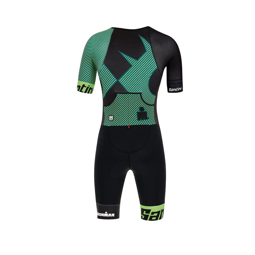 Santini Men's TriSuit Cupio Ironman Trisuit (Short Sleeve) Cycling Boutique