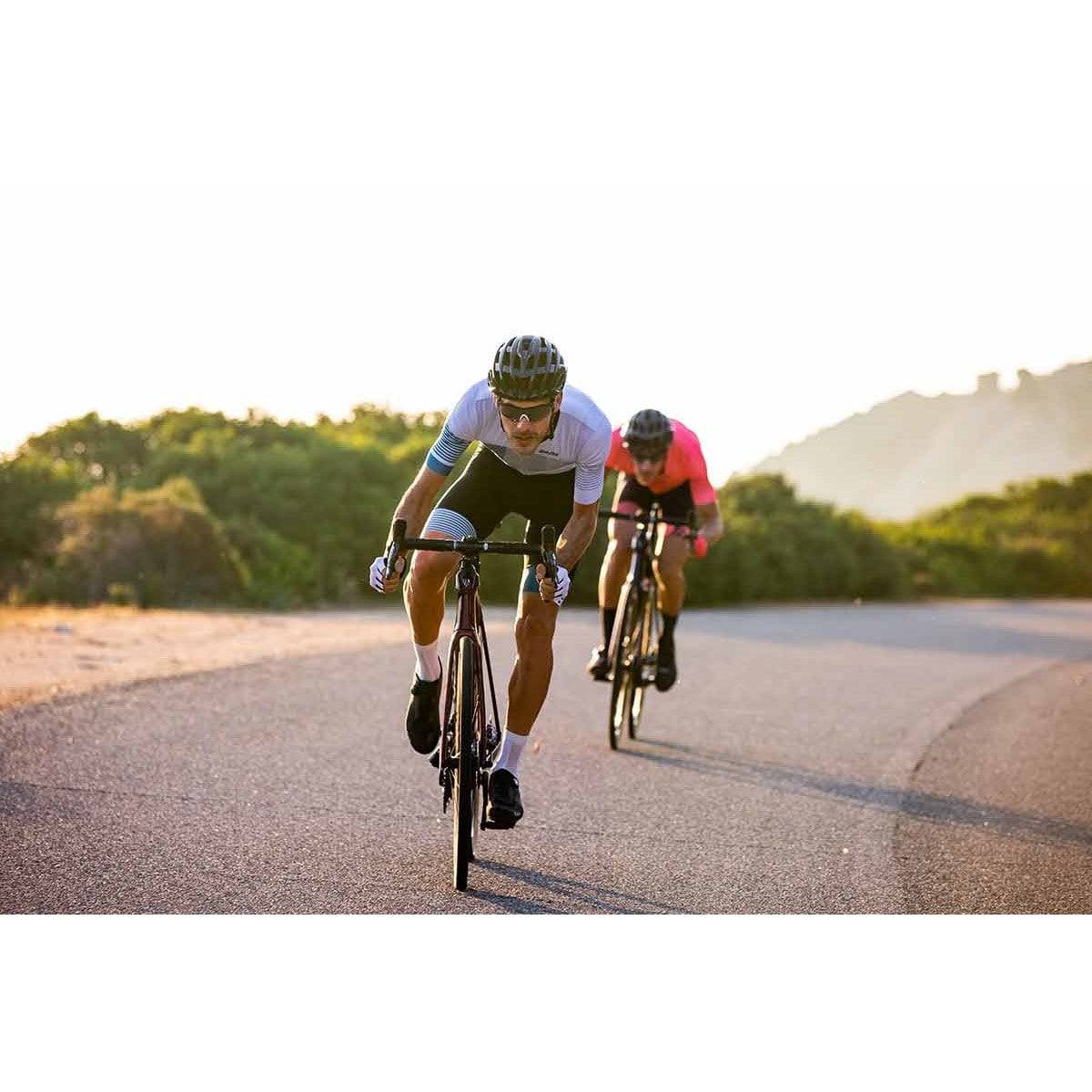 Santini Men's TriSuit Redux Freccia TriSuit (Short Sleeve) Cycling Boutique