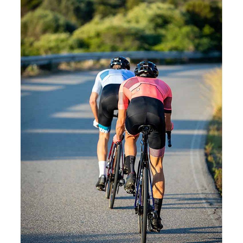 Santini Men's TriSuit Redux Freccia TriSuit (Short Sleeve) Cycling Boutique