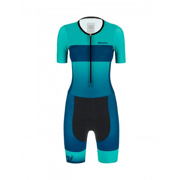 Santini Women's Ferox Trisuit (Short Sleeves) - Cycling Boutique