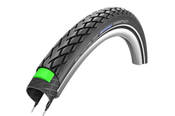 Schwalbe Touring, Hybrid, Randonneuring Tire | Marathon - with Green Guard - Cycling Boutique