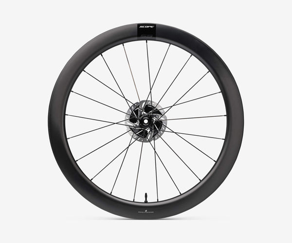 Scope Full Carbon Road Bike Wheelset | S5 Aero, Clincher, Tubeless, 11-Speed, Disc Brake - Cycling Boutique