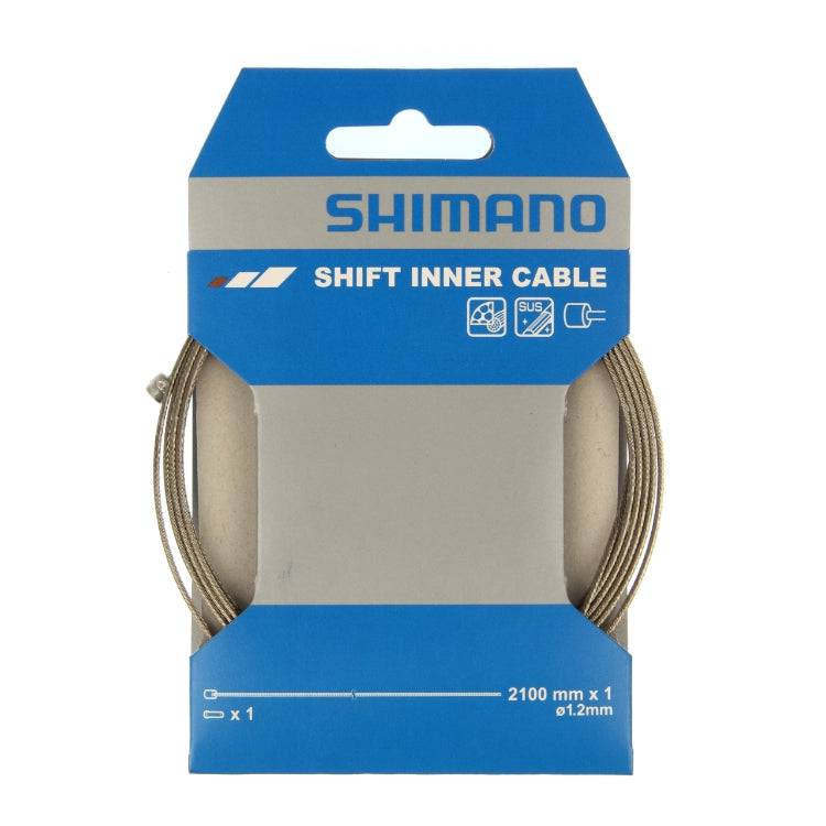 Shimano Road SUS Shift Inner Cable 2100mm w/ Inner End Cap, Y60098911 - Cycling Boutique