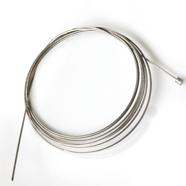 Shimano Shifter/Gear Cable | Stainless 1.2 x 2100mm - Premium & Pre Lubed (One Pc.) - Cycling Boutique