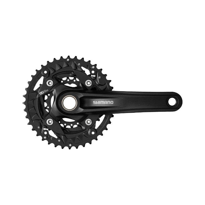 Shimano MTB Cranksets MT500-3, 3x10-Speed, Hollowtech