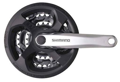 Shimano MTB Cranksets | Tourney FC-M131, 3x6/7/8 Speed, 170mm Square Taper - Cycling Boutique