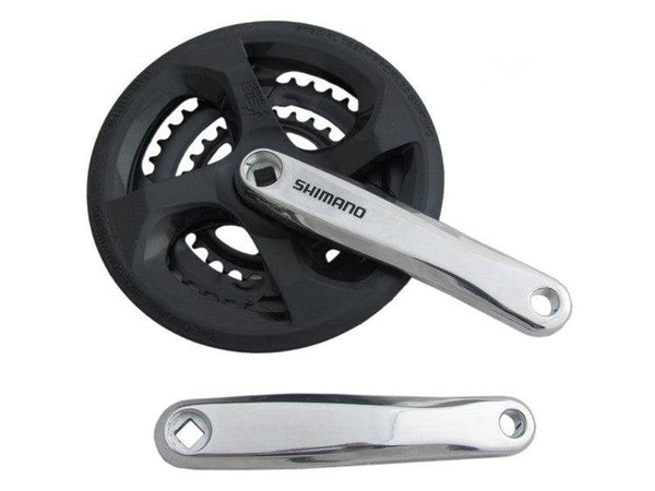 Shimano MTB Cranksets | Tourney FC-M131, 3x6/7/8 Speed, 170mm Square Taper - Cycling Boutique