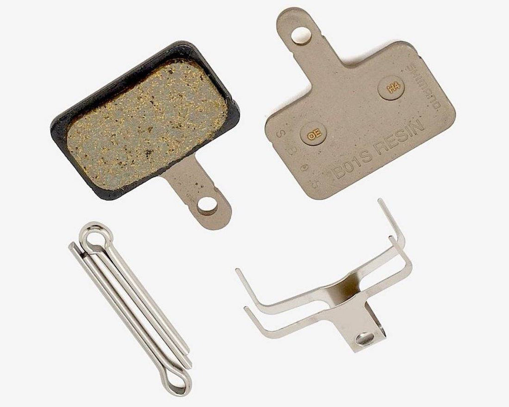 Shimano Disc Brake Pad B01S Resin Pad with Spring