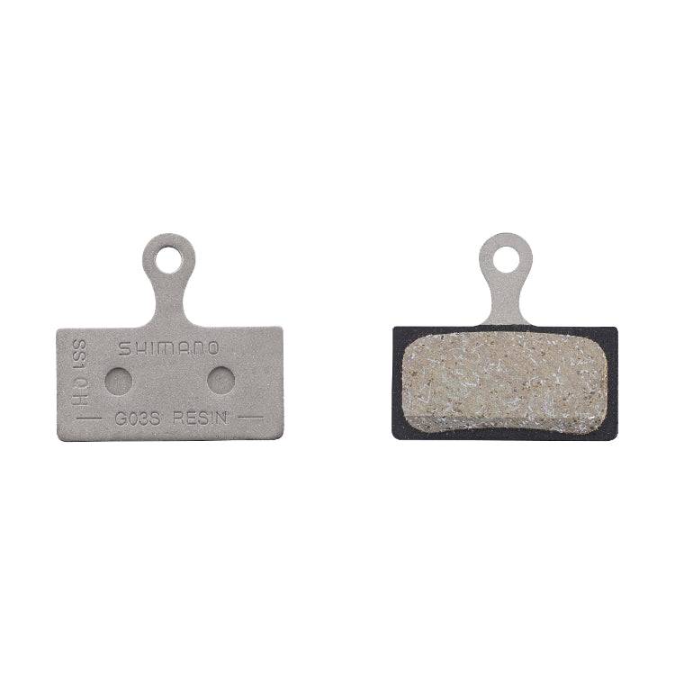 Shimano Disc Brake Pads | G03S Resin Pad with Spring, Y8WW98030 - Cycling Boutique