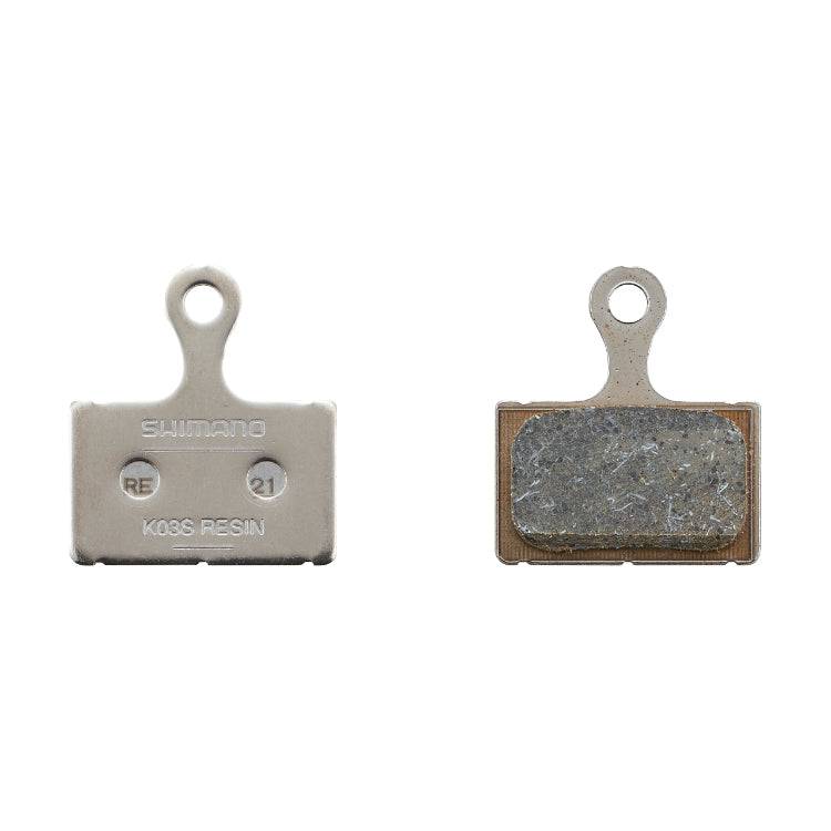 Shimano Disc Brake Pads | K03S, Resin Pad w/ Spring, Y8Y898010 - Cycling Boutique