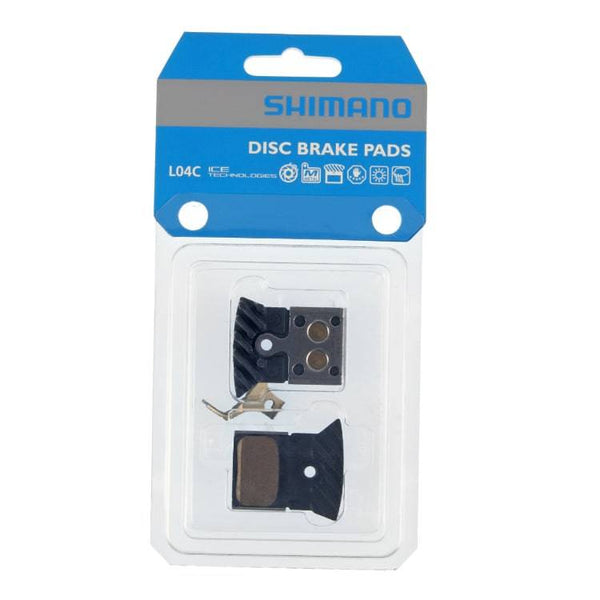Shimano Disc Brake Pads | L04C 2-Piston/Metal w/ Cooling Fin, for BR-RS805/505 - Cycling Boutique