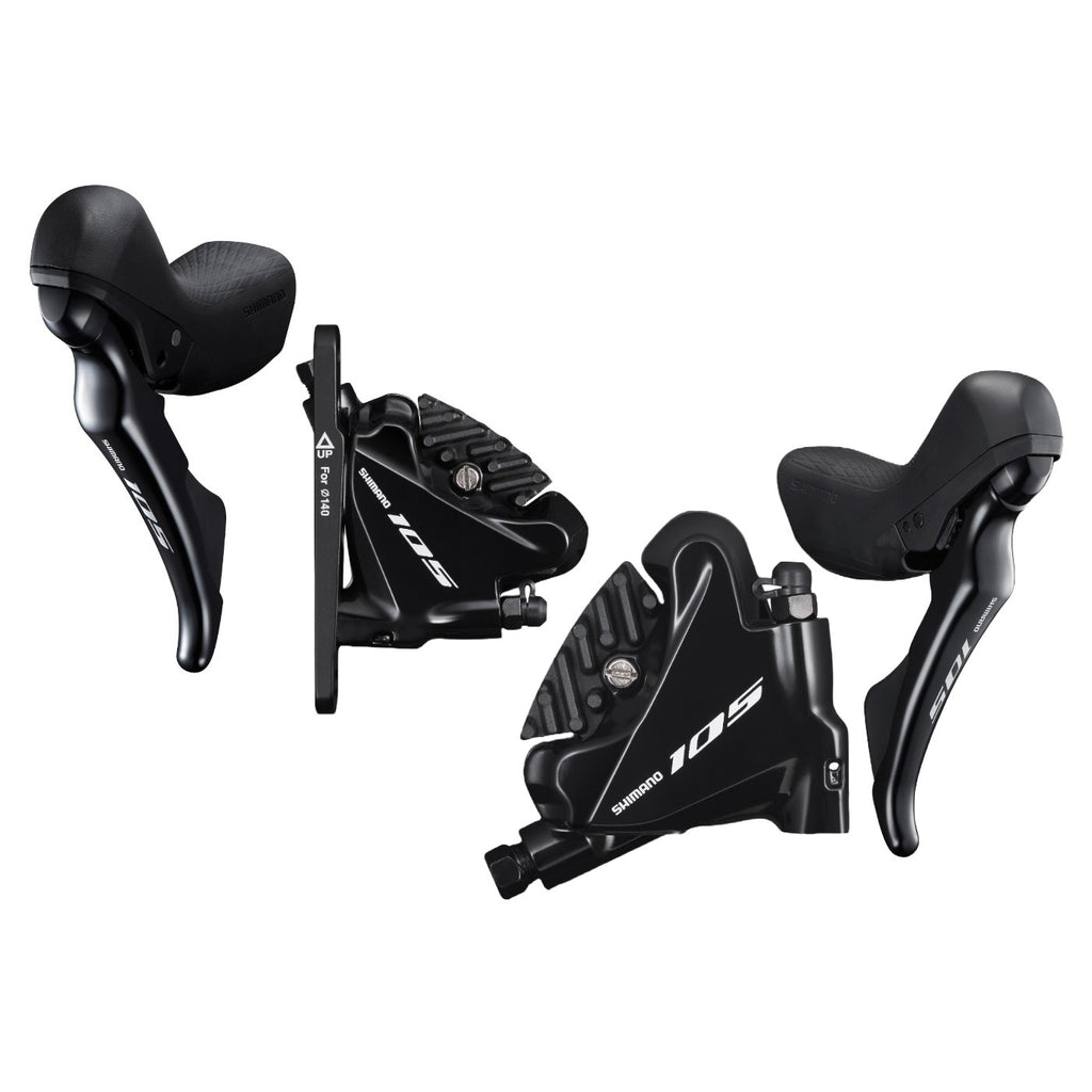 Shimano Shifters & Disc Brakes | 105 Series, ST-R7020 + BR-R7070, 11-Speed - Cycling Boutique
