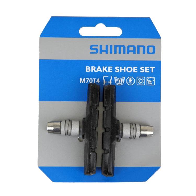 Shimano Brake Shoes | Deore XT M70T4 w/ Brake Shoes and Nuts, for MTB V-Brake Set - Cycling Boutique