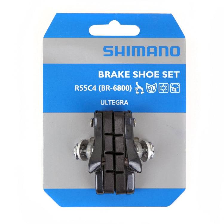 Shimano Rim Brake Shoes | Ultegra R55C4 (BR-R8000), Cartridge Type, Black Pair - Cycling Boutique