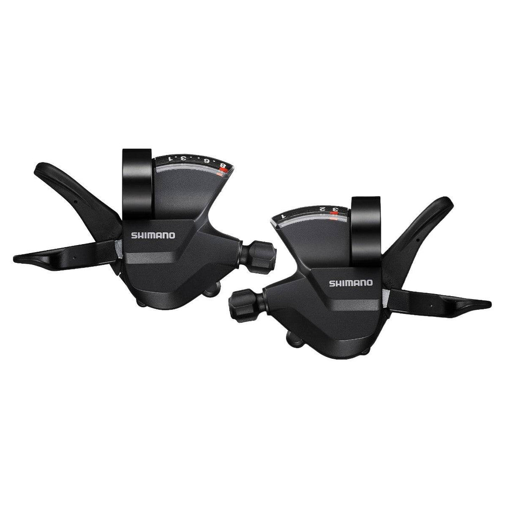 Shimano Shifters | SL-M315, 3x8-Speed, Rapidfire Plus, w/ Optical Gear Display - Cycling Boutique