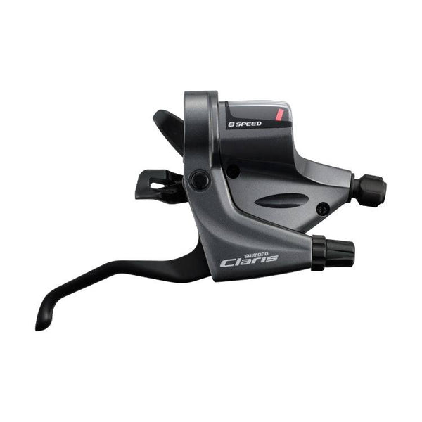 Shimano Shifters | Claris ST-RS200, 2x8-Speed, Rapidfire Plus w/ Optical Gear Display - Cycling Boutique