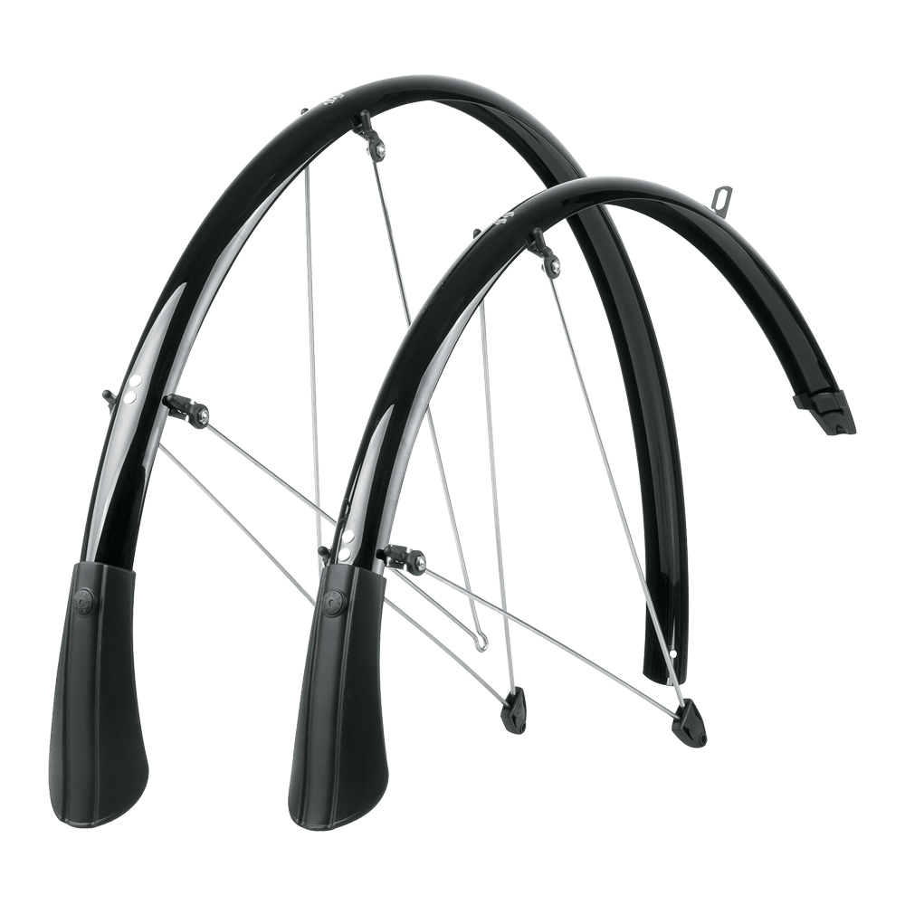 SKS P35 Chromoplastic mudguard set - Main Image