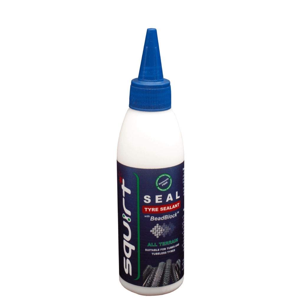 Squirt Tubeless Tire Sealant SEAL and BeadBlock Granules