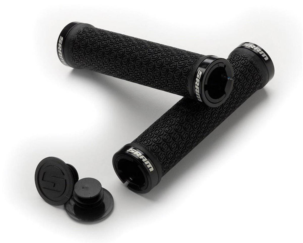 SRAM Handlebar Grips | Dual LockOn Grips W/double Clamps and End Plugs - Cycling Boutique