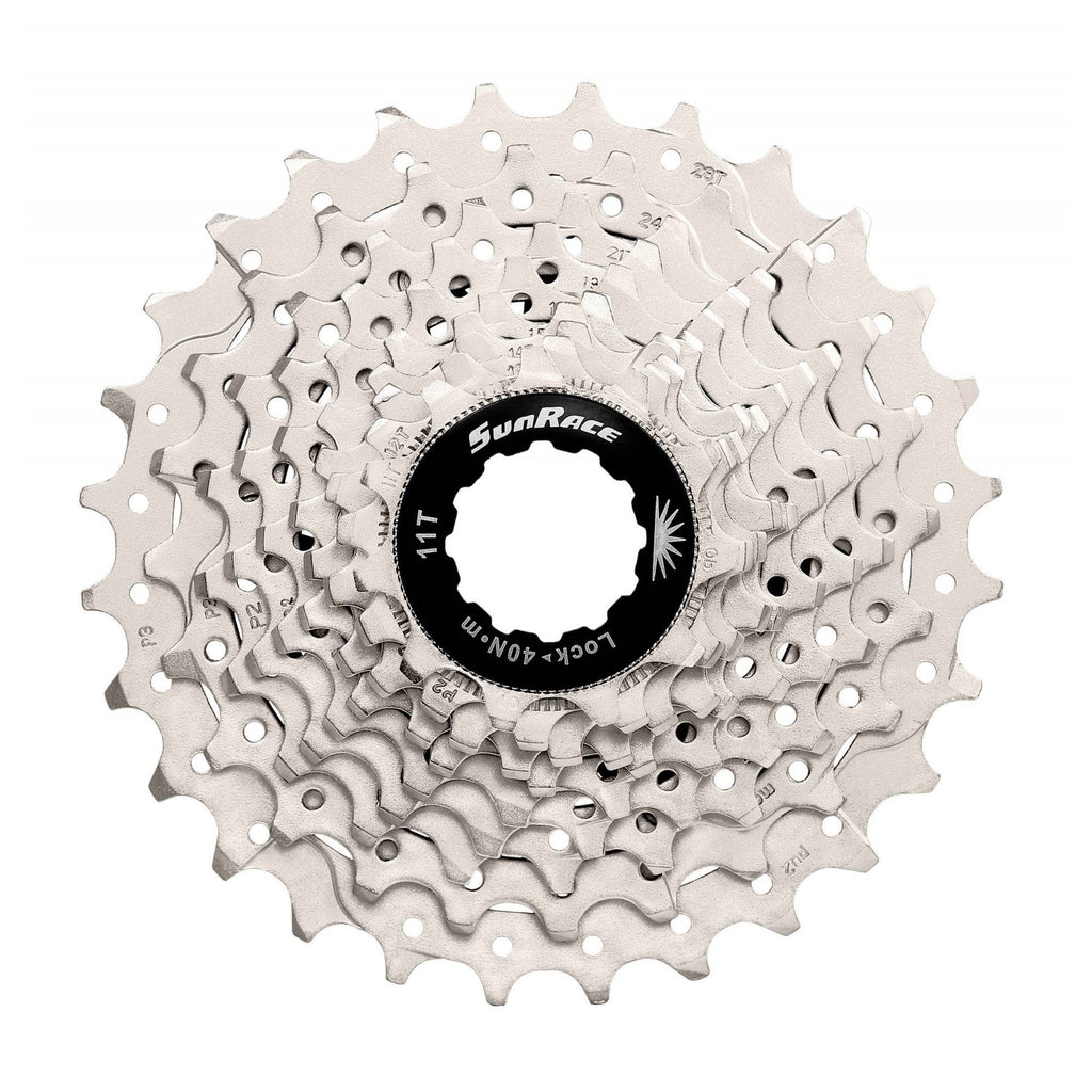 Sunrace Cassette | CSRS1, 10-Speed Metallic Silver - Cycling Boutique