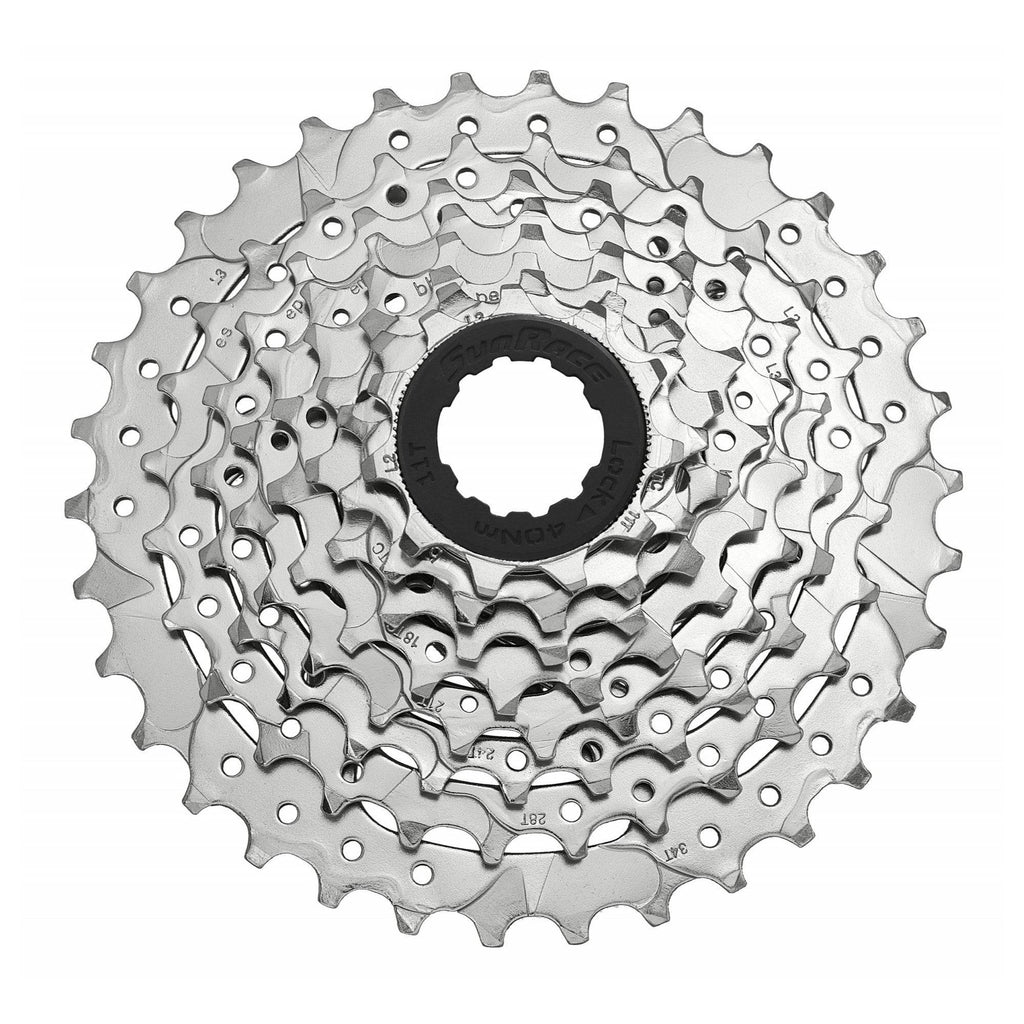 Sunrace Cassette | CSM66, 8-Speed Nickel - Cycling Boutique