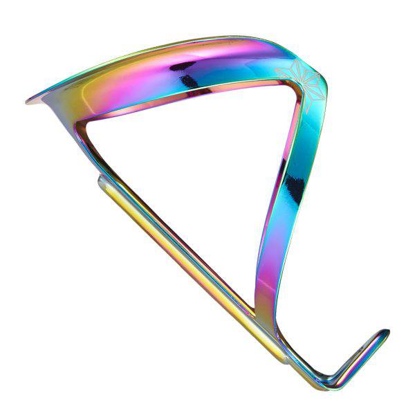 Supacaz Bottle Cages | Fly Cage Ano Oil Slick 18g - Cycling Boutique