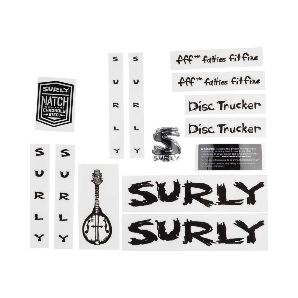 Surly Disc Trucker Decal Set - Cycling Boutique