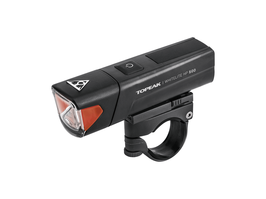 Topeak Front Light | Whitelite HP 500 - USB Rechargeable, Dual Beam, 500 Lumens - Cycling Boutique