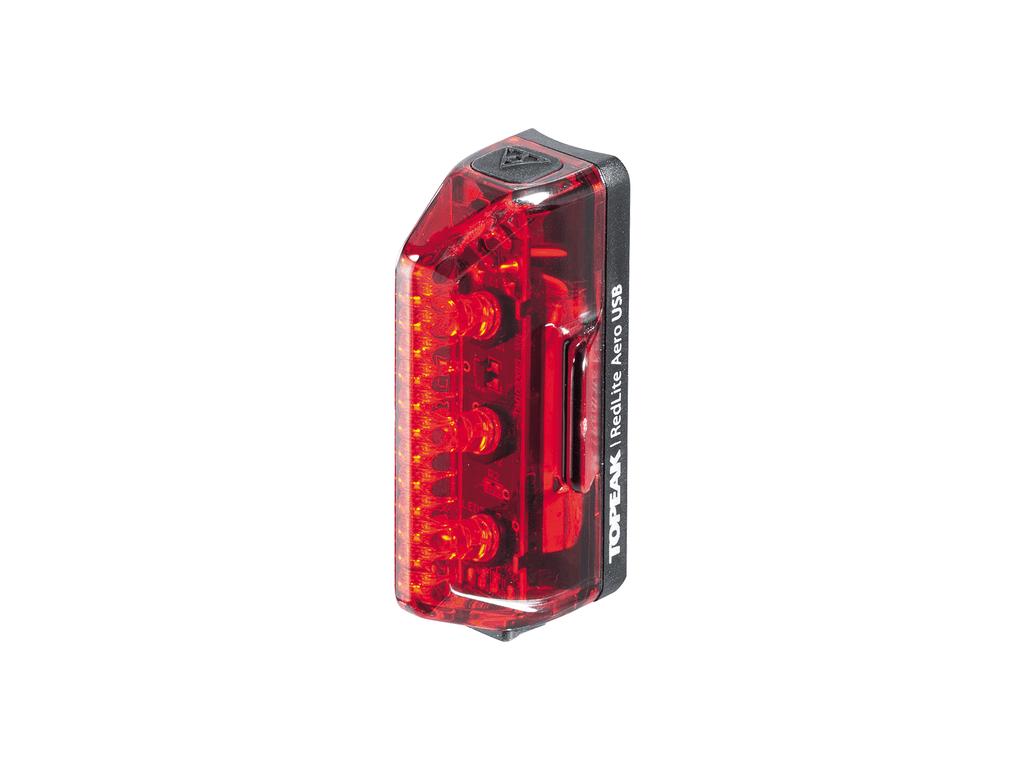 Topeak Rear Light | Redlite Aero USB Rechargeable - Cycling Boutique