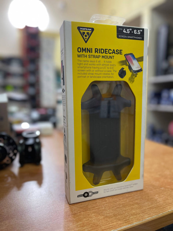 Topeak Mobile Phone Holder with Strap Mount | Omni RideCase for iPhone / Android - Cycling Boutique