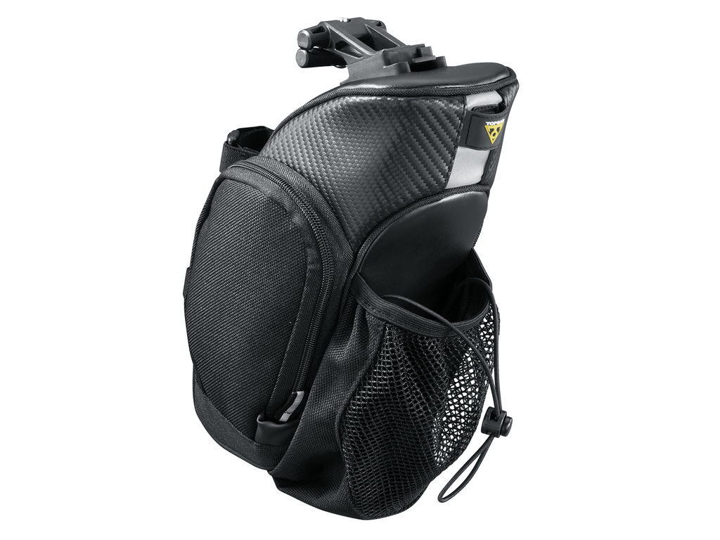Topeak Saddle Bag | Mondopack Hydro, W/Fixer F25, W/Water Bottle Pocket - Cycling Boutique