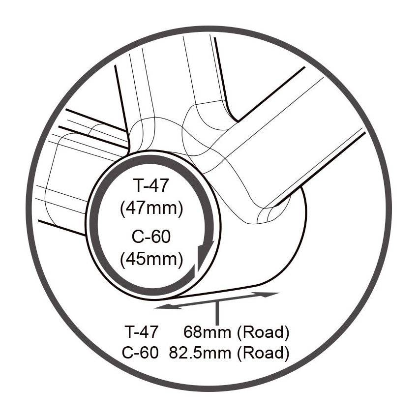 Tripeak Bottom Bracket T47 Bottom Bracket