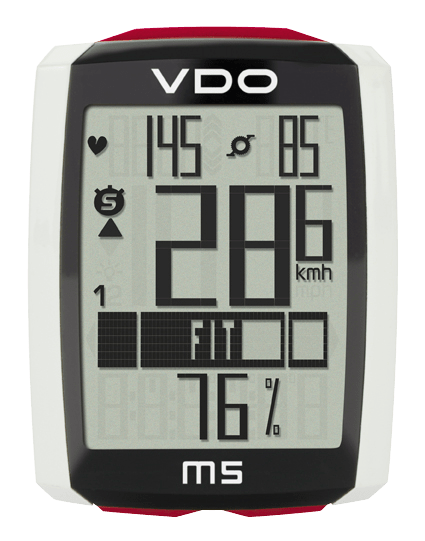 VDO Cyclocomputer | M5 Wireless w/ optional heart rate and cadence functions - Cycling Boutique